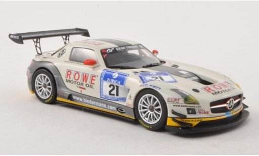 Mercedes SLS GT3 1/43 Minichamps AMG No.21 Rowe Racing 24h Nurburgring 2012 /Bullitt miniature