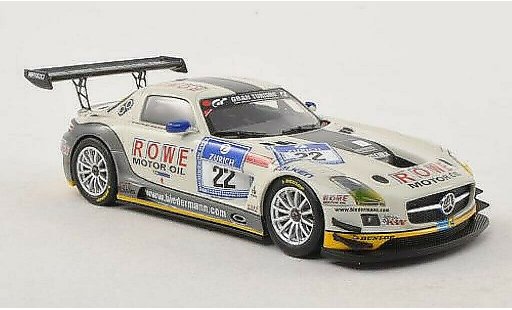 Mercedes SLS GT3 1/43 Minichamps AMG No.22 Rowe Racing 24h Nurburgring 2012 /Seyffahrt miniature