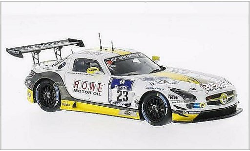 Mercedes SLS GT3 1/43 Spark AMG No.23 Rowe Racing 24h Nurburgring 2014 /R.Goransson miniature