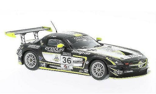 Mercedes SLS GT3 1/43 Spark AMG No.36 City of Dreams Macau GT Cup 2013 miniature