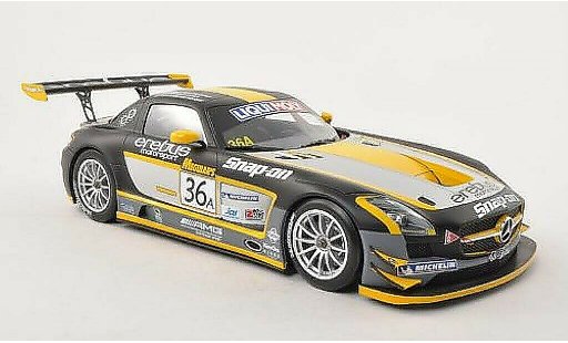 Mercedes SLS GT3 1/18 Minichamps AMG No.36 Erebus Motorsport 12h Bathurst 2013 /A.Roloff miniature