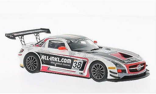 Mercedes SLS GT3 1/43 Minichamps AMG No.38 All-Inkl.Com. Munnich Motorsport FIA GT1 Weltmeister 2012 /Winkelhock miniature