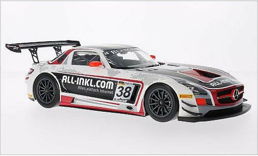 Mercedes SLS GT3 1/18 Minichamps AMG No.38 Munnich Motorsport FIA GT1 World Championship 2012 /M.Winkelhock miniature