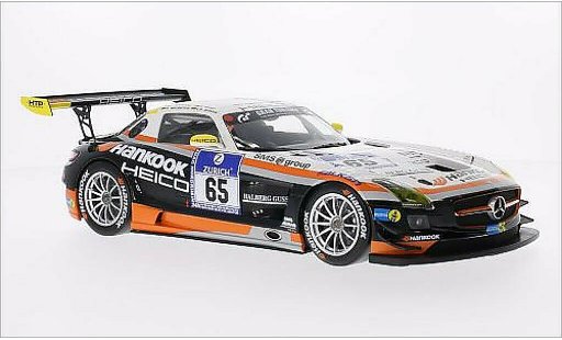 Mercedes SLS GT3 1/18 Minichamps AMG No.65 Hankook-Team Heico Hankook 24h Nurburgring 2012 /A.Margaritis miniature