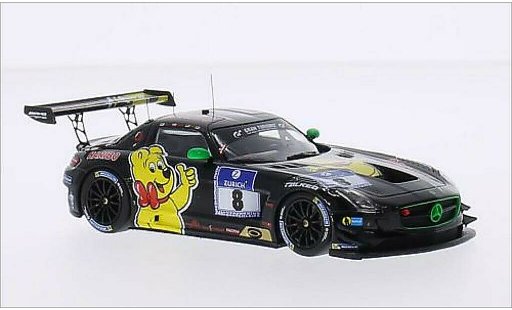 Mercedes SLS GT3 1/43 Minichamps AMG No.8 Team Haribo Racing Haribo 24h Nurburgring 2015 /M.Gotz miniature