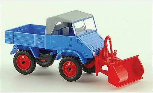 Mercedes Unimog 406-425 1/87 Epoche 411 bleu miniature