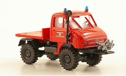 Mercedes Unimog 406-425 1/87 Brekina 411 Werkspompiers Bosch miniature