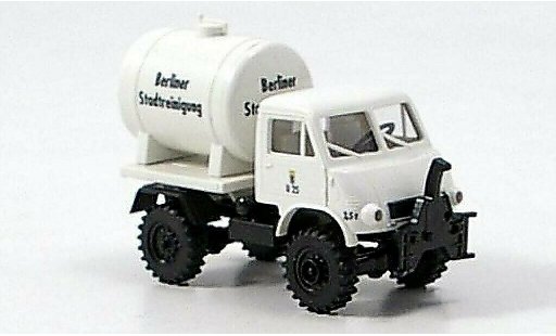 Mercedes Unimog 401-404 1/87 Brekina U 402 BSR avec Tank miniature