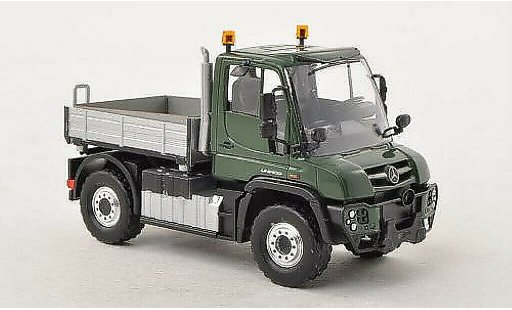 Mercedes Unimog 406-425 1/87 Busch U430 plateau verte miniature