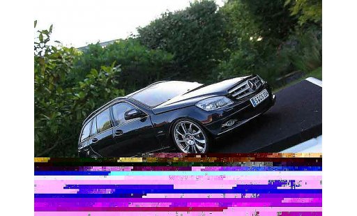 Mercedes Classe C Base 1/18 Autoart 2008 avantgarde lorinser miniature