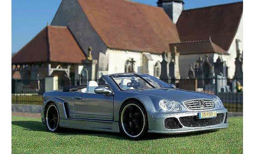 Mercedes Classe CL AMG DTM cabriolet 1/18 Maisto K street grise miniature