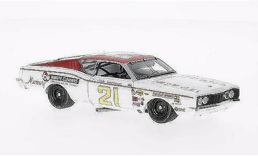 Mercury Cyclone Base 1/43 Spark No.21 Daytona 500 1968 miniature