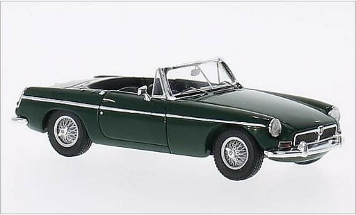 MG B Base 1/43 Spark verte RHD miniature