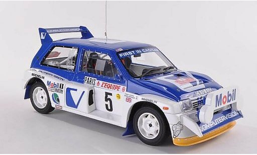 MG Metro 6R4 1/18 Ottomobile No.5 Computervision T.Pond/R.Arthur Rally Monte Carlo 1986 miniature