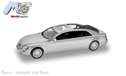 Miniature Maybach 62 1/87 Micro City 87 S grise 1:87 Maybach 62 1/87 Micro City 87 S grise 1:87 miniature