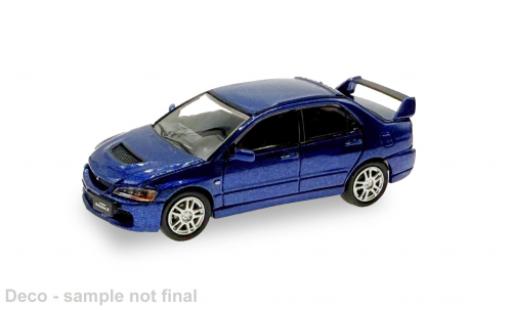 Miniature Mitsubishi Lancer 1/87 Micro City 87 Evo IX bleue 1:87 Mitsubishi Lancer 1/87 Micro City 87 Evo IX bleue 1:87 miniature