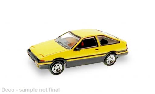 Toyota Corolla 1/87 Micro City 87 (AE86) jaune 1:87 miniature