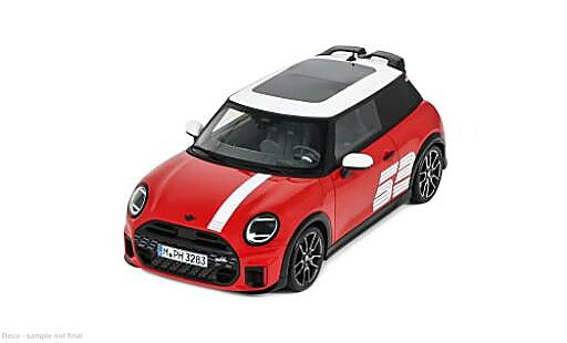 Mini Cooper 1/18 Ottomobile JCW 1965 Victory Edition rouge 2026 1:18 miniature