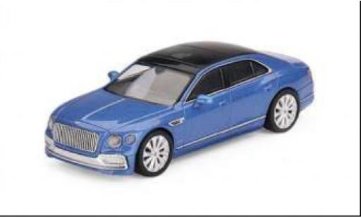 Miniature Bentley Flying Spur 1/64 Mini GT bleue/noire 1:64 Bentley Flying Spur 1/64 Mini GT bleue/noire 1:64 miniature