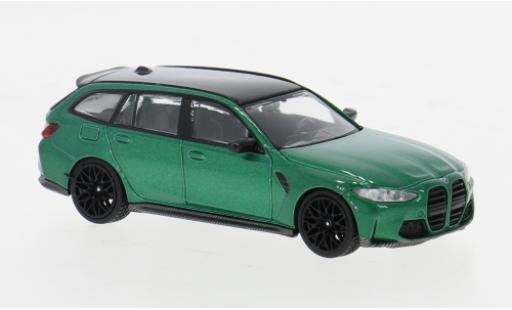 Miniature Bmw M3 1/64 Mini GT Competition Touring (G81) verte 1:64 Bmw M3 1/64 Mini GT Competition Touring (G81) verte 1:64 miniature
