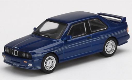 Miniature Bmw M3 1/64 Mini GT (E30) Alpina B6 3.5S bleue/Dekor Bmw M3 1/64 Mini GT (E30) Alpina B6 3.5S bleue/Dekor miniature