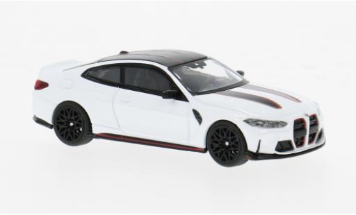 Miniature Bmw M4 1/64 Mini GT CSL (G82) blanche/noire 1:64 Bmw M4 1/64 Mini GT CSL (G82) blanche/noire 1:64 miniature
