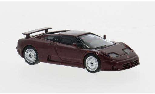 Miniature Bugatti EB110 1/64 Mini GT GT rouge 1995 1:64 Bugatti EB110 1/64 Mini GT GT rouge 1995 1:64 miniature