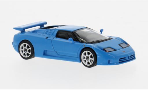 Miniature Bugatti EB110 1/64 Mini GT Super Sport bleue 1995 1:64 Bugatti EB110 1/64 Mini GT Super Sport bleue 1995 1:64 miniature