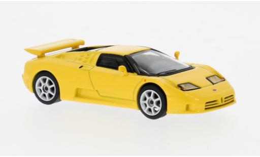 Miniature Bugatti EB110 1/64 Mini GT Super Sport jaune 1995 1:64 Bugatti EB110 1/64 Mini GT Super Sport jaune 1995 1:64 miniature
