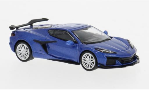 Miniature Chevrolet Corvette 1/64 Mini GT Z06 bleue 2023 1:64 Chevrolet Corvette 1/64 Mini GT Z06 bleue 2023 1:64 miniature