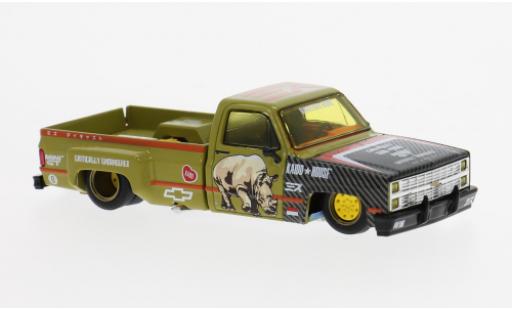Miniature Chevrolet Silverado 1/64 Mini GT 1980 Sumatran Rhino 1:64 Chevrolet Silverado 1/64 Mini GT 1980 Sumatran Rhino 1:64 miniature