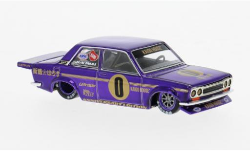 Miniature Datsun 510 1/64 Mini GT Pro Street Anniversary Edition violette 1:64 Datsun 510 1/64 Mini GT Pro Street Anniversary Edition violette 1:64 miniature
