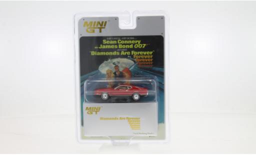 Miniature Ford Mustang 1/64 Mini GT Mach 1 rouge 1:64 Ford Mustang 1/64 Mini GT Mach 1 rouge 1:64 miniature