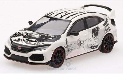 Miniature Honda Civic 1/64 Mini GT Type R (FK8) 2018 Art Car Manga Honda Civic 1/64 Mini GT Type R (FK8) 2018 Art Car Manga miniature
