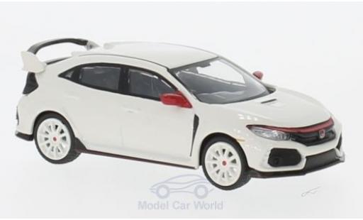 Miniature Honda Civic Type R 1/64 Mini GT Type R (FK8) blanche RHD Honda Civic Type R 1/64 Mini GT Type R (FK8) blanche RHD miniature