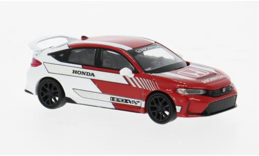 Miniature Honda Civic 1/64 Mini GT Type R blanche/rouge 2023 1:64 Honda Civic 1/64 Mini GT Type R blanche/rouge 2023 1:64 miniature