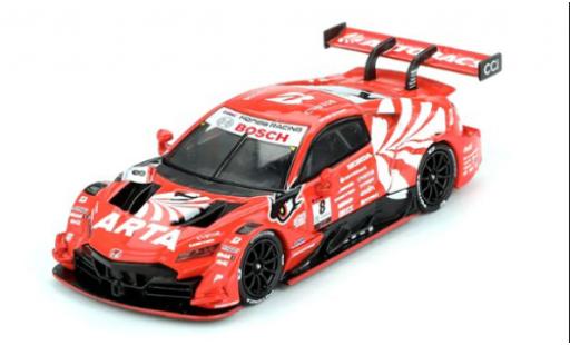 Honda NSX 1/64 Mini GT -GT Type S GT500 Super GT Japan 2023 Racing #8 1:64 miniature
