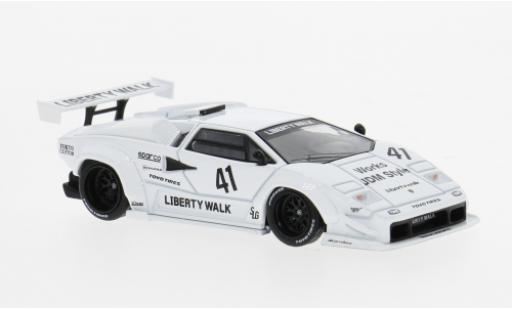 Miniature Lamborghini Countach 1/64 Mini GT LB-Works blanche 2024 1:64 Lamborghini Countach 1/64 Mini GT LB-Works blanche 2024 1:64 miniature