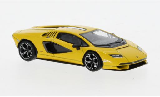 Miniature Lamborghini Countach 1/64 Mini GT LPI 800-4 jaune 1:64 Lamborghini Countach 1/64 Mini GT LPI 800-4 jaune 1:64 miniature