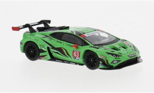 Miniature Lamborghini Huracan 1/64 Mini GT GT3 EVO 2 IMSA 24h Daytona 2024 #63 1:64 Lamborghini Huracan 1/64 Mini GT GT3 EVO 2 IMSA 24h Daytona 2024 #63 1:64 miniature