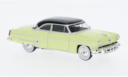Lincoln Capri 1/64 Mini GT jaune/noire 1954 1:64 miniature