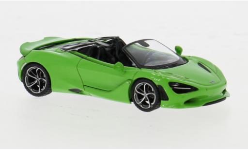 Miniature McLaren 720 1/64 Mini GT S Spider verte 2024 1:64 McLaren 720 1/64 Mini GT S Spider verte 2024 1:64 miniature