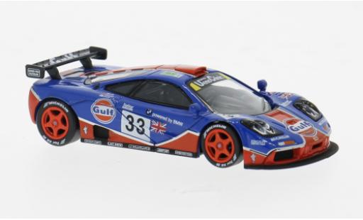 McLaren F1 1/64 Mini GT GTR 24h Le Mans 1996 #33 1:64 miniature