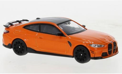 Miniature Bmw M4 1/64 Mini GT (G82) M-Performance orange Bmw M4 1/64 Mini GT (G82) M-Performance orange miniature