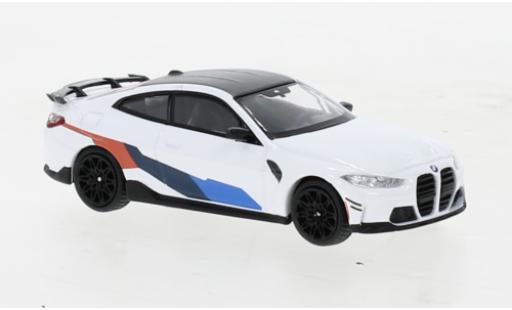 Miniature Bmw M4 1/64 Mini GT (G82) M-Performance blanche/Dekor Bmw M4 1/64 Mini GT (G82) M-Performance blanche/Dekor miniature