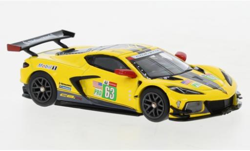 Miniature Chevrolet Corvette 1/64 Mini GT C8.R No.63 Racing 24h Le Mans 2021 Chevrolet Corvette 1/64 Mini GT C8.R No.63 Racing 24h Le Mans 2021 miniature