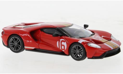 Miniature Ford GT 1/64 Mini GT Heritage Edition rouge/doré Ford GT 1/64 Mini GT Heritage Edition rouge/doré miniature