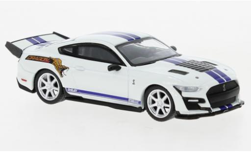 Miniature Ford Mustang 1/64 Mini GT GT500 Dragonsnake blanche/Dekor Ford Mustang 1/64 Mini GT GT500 Dragonsnake blanche/Dekor miniature