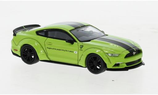 Miniature Ford Mustang 1/64 Mini GT LB Works verte Ford Mustang 1/64 Mini GT LB Works verte miniature