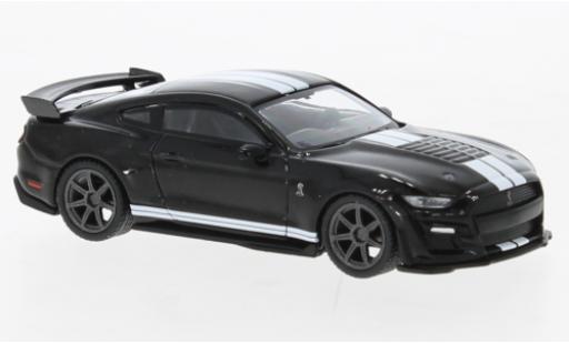 Miniature Shelby GT 500 1/64 Mini GT Ford Mustang noire Shelby GT 500 1/64 Mini GT Ford Mustang noire miniature